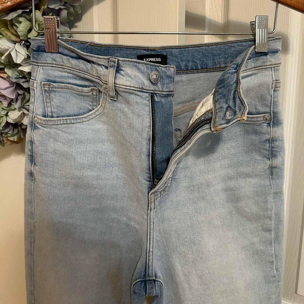 Express Slim Super High Rise Jean Stretch - Picture 10 of 12